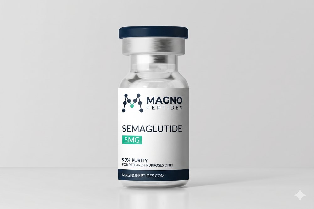Vial de Semaglutide 10 mg - pureza 99% - Magno Peptides