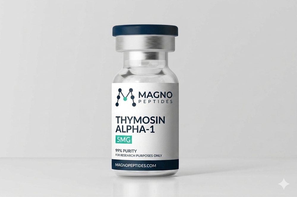 Vial de Timosina Alfa-1 10 mg - pureza 99% - Magno Peptides