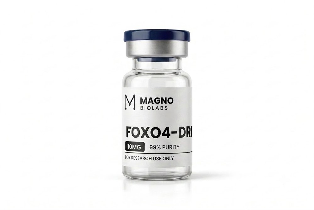 Vial de FOXO4-DRI 10 mg - pureza 99% - Magno Biolabs
