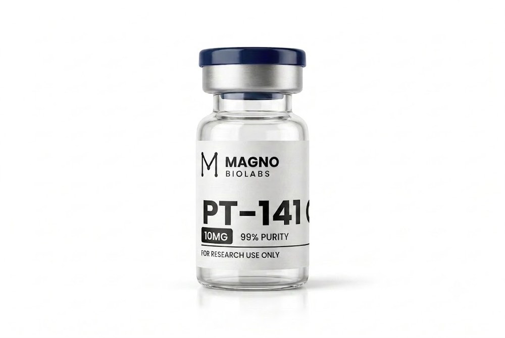 Vial de PT-141 10 mg - pureza 99% - Magno Biolabs