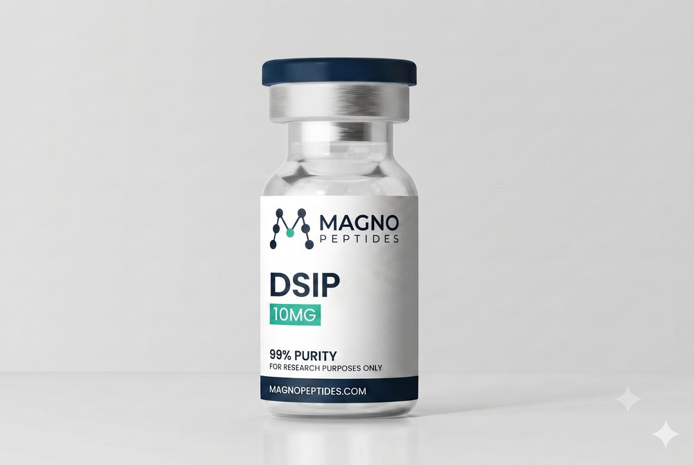 Vial de DSIP 10 mg - pureza 99% - Magno Peptides
