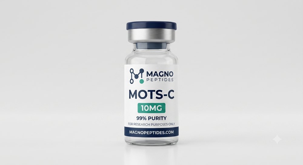 Vial de MOTS-c 10 mg - pureza 99% - Magno Peptides