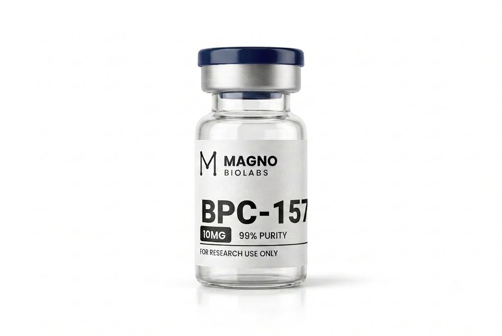 Vial de BPC-157 10 mg - pureza 99% - Magno Biolabs