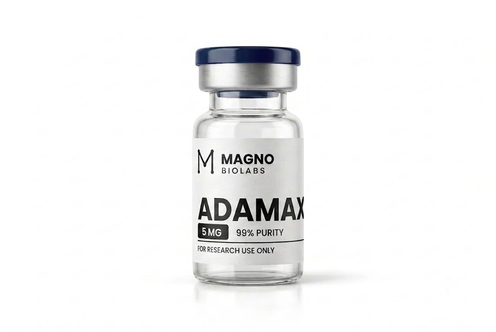 Vial de Adamax 5 mg - pureza 99% - Magno Biolabs
