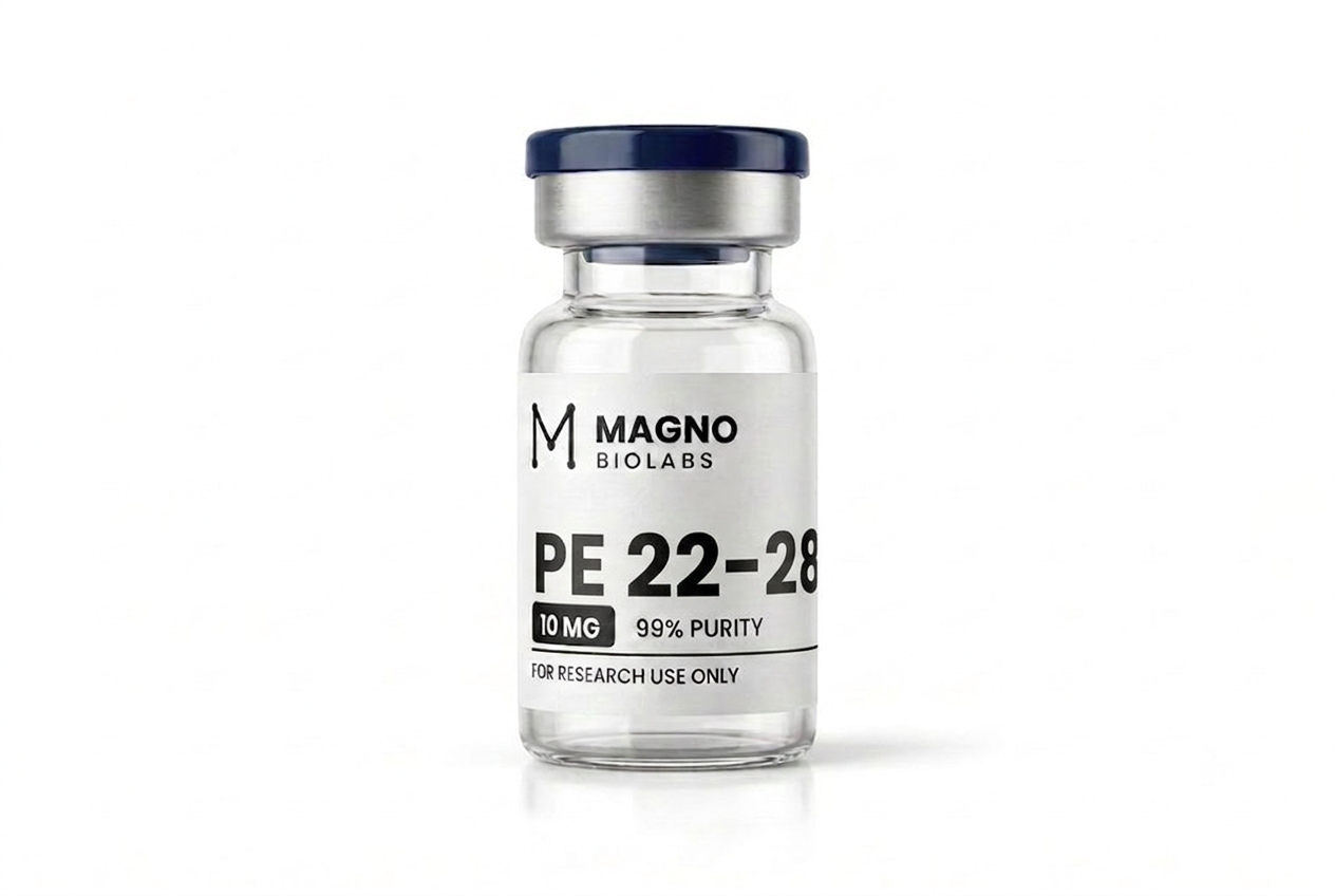 Vial de PE 22-28 10 mg - pureza 99% - Magno Biolabs