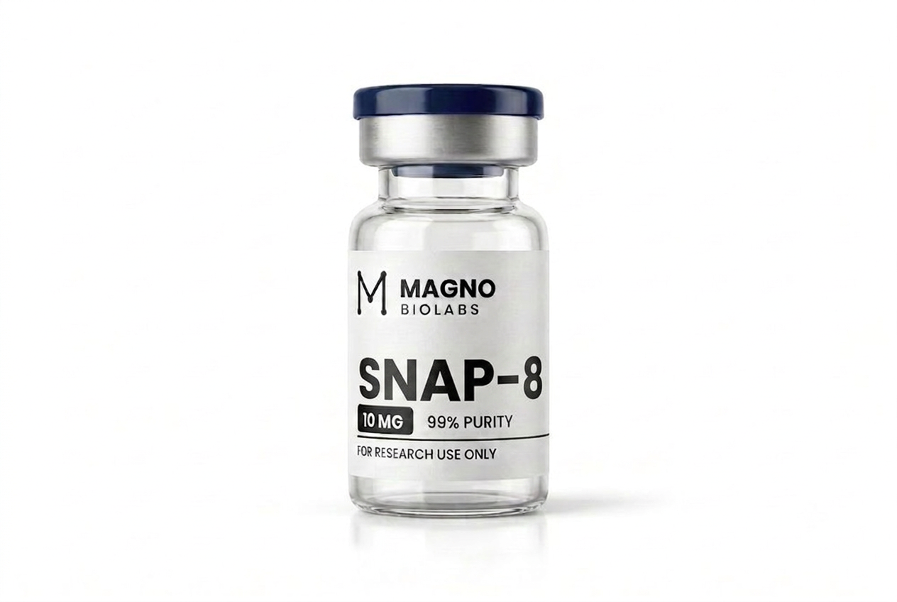 Vial de Snap-8 10 mg - pureza 99% - Magno Biolabs